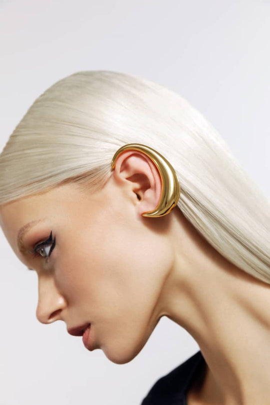 Boucle d'oreille complète en or